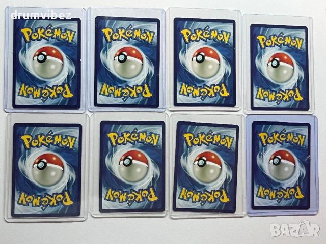 8 Pokemon EX Cards From English Glory of Team Rocket Set, снимка 18 - Колекции - 53636581