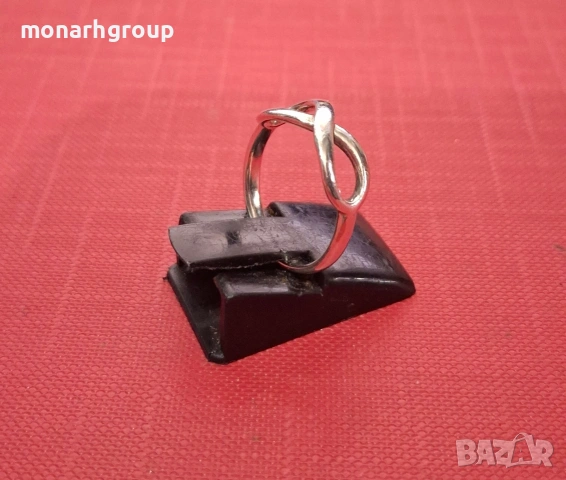 Сребърен пръстен, снимка 4 - Пръстени - 52684557