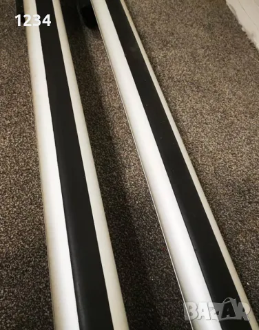 THULE aero bar алуминиев багажник напречни греди за монтаж на надлъжни рейки 110cm, снимка 4 - Аксесоари и консумативи - 50353816