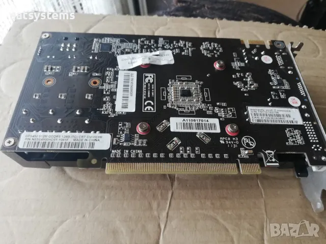 Видео карта NVidia GeForce Palit GTS450 HDMI 512MB GDDR5 128bit PCI-E, снимка 7 - Видеокарти - 47827942