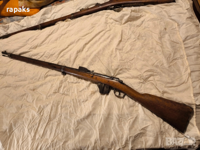 Пушка Бюмонд, карабина револвер, старинна многозарядна , снимка 5 - Колекции - 43187258