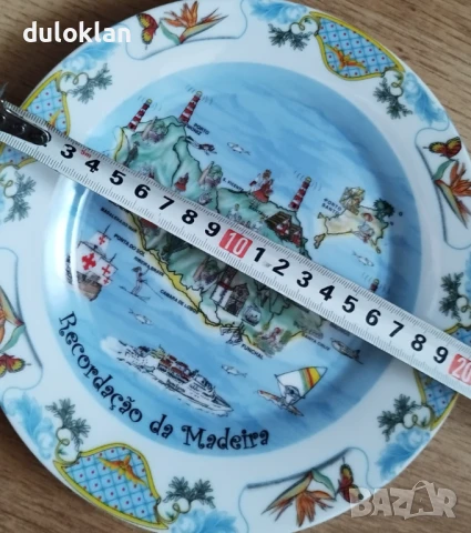 Красива,чиния от Португалия., снимка 2 - Други ценни предмети - 50614172