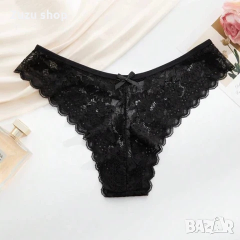 Комплект 12 броя дантелени бикини, снимка 5 - Бельо - 50813949