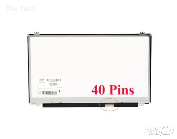 15.6 slim Screen 40 pin матрица за лаптоп перфектно състояние, снимка 1 - Части за лаптопи - 46086186