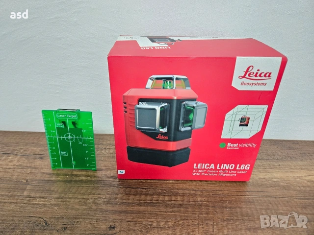 Leica Мишена за лазерен нивелир, снимка 5 - Други инструменти - 53342751