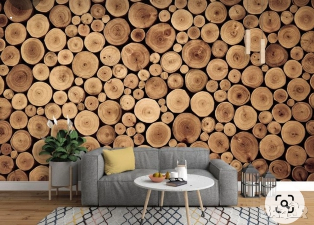 Дървени шайби за облицовка на стени, снимка 8 - Декорация за дома - 51615846