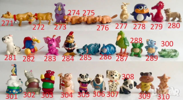 Стари играчки Киндер сюрприз Kinder Surprise по договаряне, снимка 11 - Колекции - 51263037