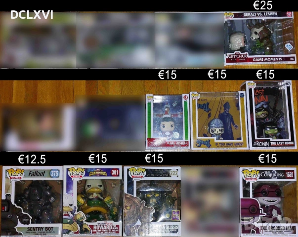 Колекция от Super Sized Funko Pop - Witcher, Diablo, Toy Story, Marvel