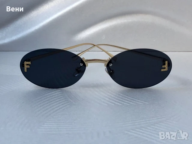 Актуални дамски слънчеви очила по модел на Fendi , снимка 3 - Слънчеви и диоптрични очила - 51292694
