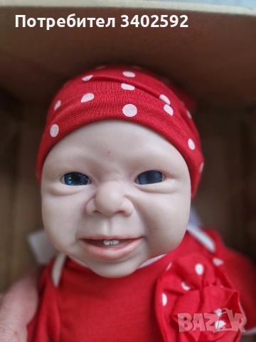 Avita силиконово бебе -реборн 55см , снимка 5 - Кукли - 53466317