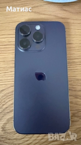 iPhone 14 pro 256 GB deep purle + space black, снимка 2 - Apple iPhone - 52842827