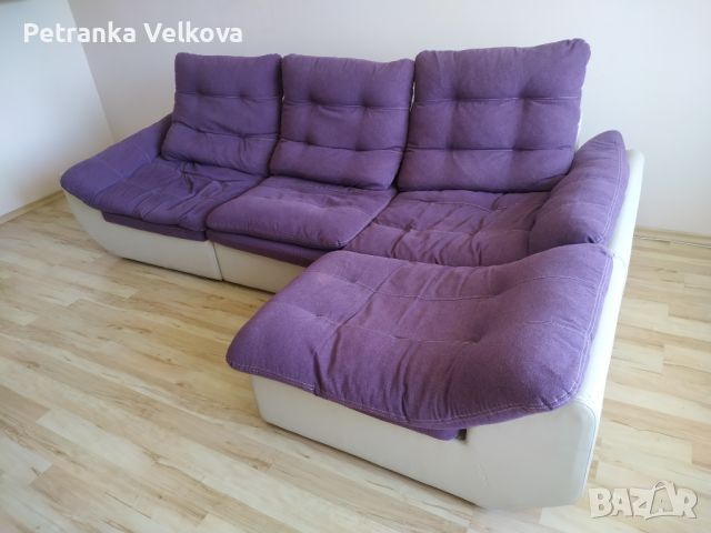 Ъглов диван , снимка 6 - Дивани и мека мебел - 46220010