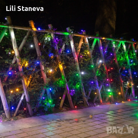 Водоустойчиви Коледни Led лампички   Звездно небе -   50 метра  240 светлини. 