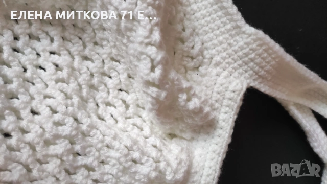 Две ажурени чанти ръчно изплетени на една кука, снимка 3 - Чанти - 53739089