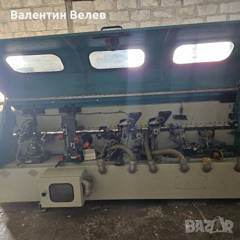 кантираща машина holz her triathlon 300,точно окрайчване ерови фрези корнер прави цикли и полири, снимка 14 - Други машини и части - 53519906