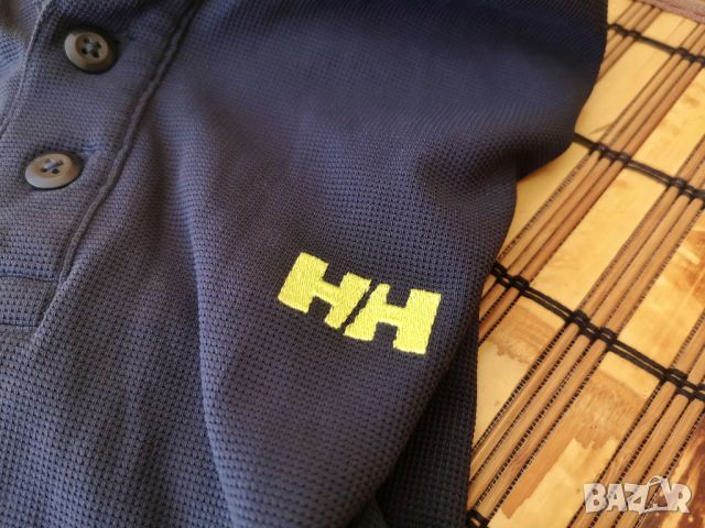 🏕️ HELLY HANSEN KOS POLO — мъжка тениска с яка, снимка 17 - Тениски - 46737649