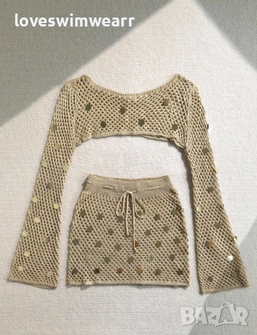 Плажен комплект, снимка 2 - Комплекти - 51441608