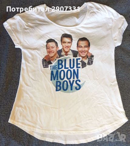 Тениска Елвис Пресли (Blue Moon Boys), снимка 1 - Тениски - 46105365