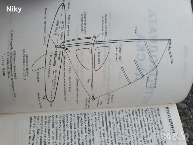 Ветроходна дъска , снимка 4 - Специализирана литература - 50634382