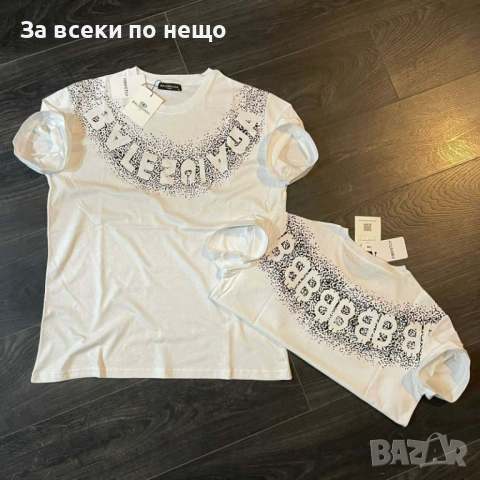 Balenciaga Мъжка Тениска👕Мъжка Блуза С Къс Ръкав - Различни Цветове Код Urban19, снимка 4 - Тениски - 53667372