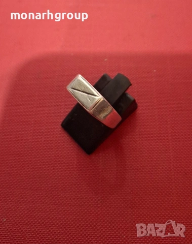 Сребърен пръстен, снимка 2 - Пръстени - 53618068