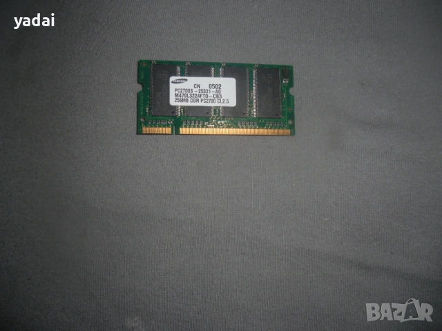 Продавам DDR1 Ram памети за лаптоп, снимка 2 - RAM памет - 41079663