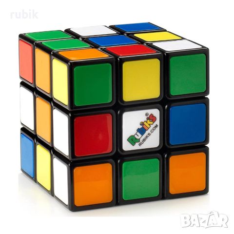 Комплект оригинални Рубик пъзели Rubik's Edge 3x3x1 & Rubik's Cube 3x3x3, снимка 4 - Игри и пъзели - 45671610