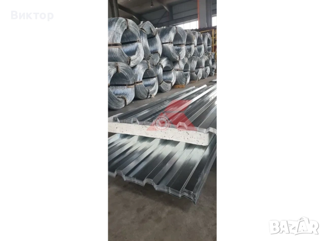 Поцинкована покривна ламарина LT 0.4 / 0.5 мм – от производител, снимка 2 - Строителни материали - 53735706