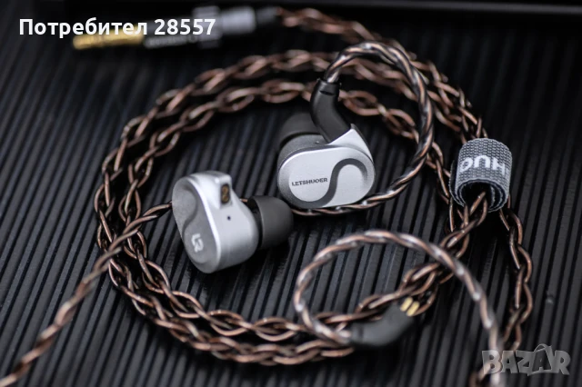 +Подарак Нови- неотваряни Letshuoer S08 13mm Planar Magnetic Driver iem, снимка 4 - Слушалки и портативни колонки - 51428021