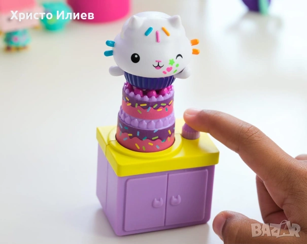 Игрален комплект Gabby's Dollhouse - Рожденият ден на Cakey, снимка 6 - Фигурки - 54261527