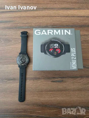 Продавам Garmin Venu 2 Plus в гаранция, снимка 2 - Смарт часовници - 49418735