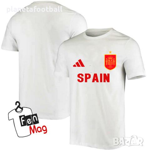 Футболна фен тениска на Испания за EURO 2024!Фен тениска на SPAIN 2024!, снимка 3 - Фен артикули - 46225443