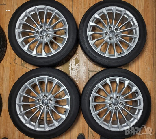 Audi 19" 5x112 оригинални джанти Ауди, снимка 2 - Гуми и джанти - 54042470