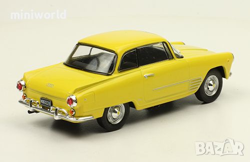 DKW Fissore 1963 - мащаб 1:43 на Salvat моделът е нов в блистер, снимка 3 - Колекции - 45865445