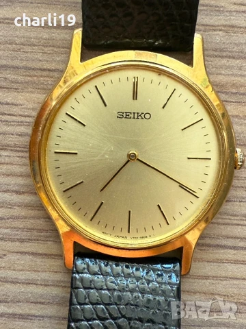 Позлатен часовник SEIKO 