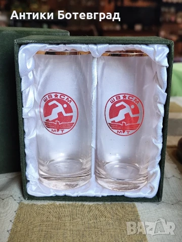 Стари подаръчни чаши , снимка 2 - Чаши - 50503905