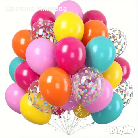 51 балона за украса, снимка 4 - Декорация - 50683808