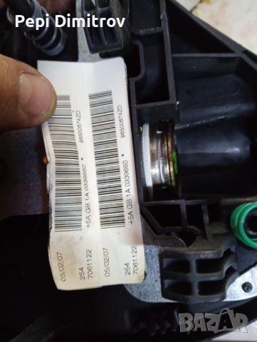 Airbag Въздушна възглавница за Peugeot 207 96500674ZD 4112JA, снимка 2 - Части - 53044940