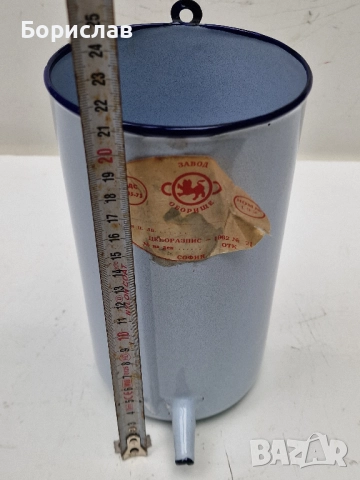 Умивалник, емайлиран, снимка 4 - Други ценни предмети - 51556067