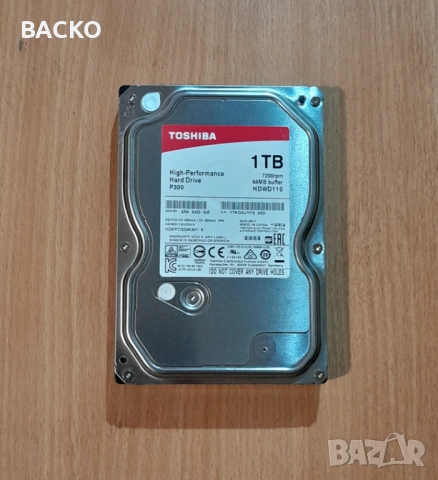 Хард диск 1ТВ 3,5  TOSHIBA