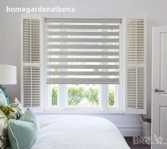 Двойни Ролетни Щори ECD | "Ден и Нощ" | Монтаж без Пробиване, снимка 8 - Щори - 54211742