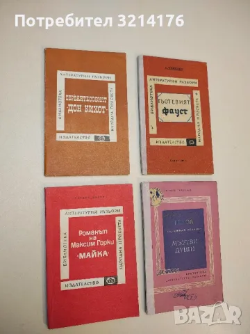 Романът на Максим Горки "Майка" - Йордан Цонев