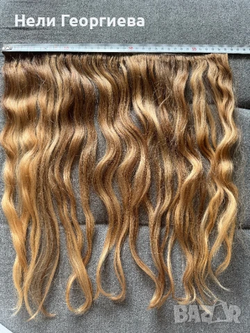 Европейска естествена коса, снимка 4 - Аксесоари за коса - 50606792
