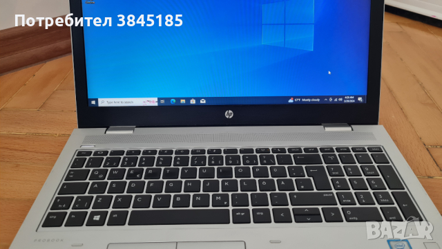 15.6" HP ProBook 650 G5, Core i5-8265U upTo 4.10GHz, 256GB SSD, 8GB DDR4 RAM, fingerprint + com port, снимка 2 - Лаптопи за работа - 45006909