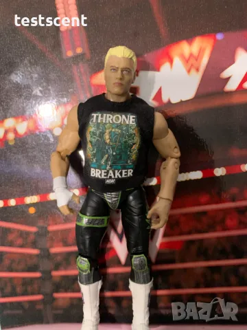 Екшън фигура WWE Cody Rhodes The American Nightmare Коуди Роудс Jazwares AEW Throne Breaker figure, снимка 9 - Колекции - 48554266