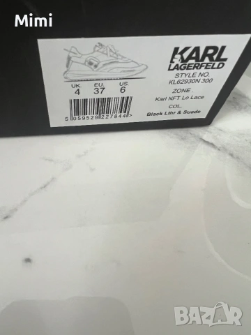  Karl Lagerfeld Сникърси,Маратонки,Обувки , снимка 3 - Маратонки - 49466168