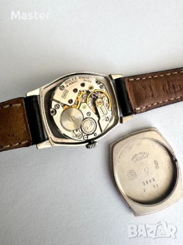 Златен 18к ROLEX Cellini механичен Дамски часовник сив циферблат, снимка 7 - Дамски - 46217352