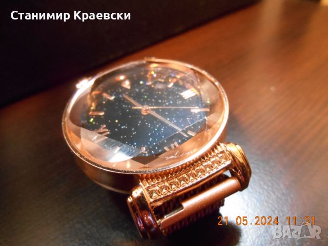Watch for woman - rose gold plated color, снимка 3 - Дамски - 45893703