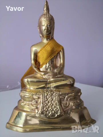 Статуетка на Буда, месинг