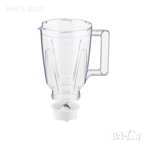 Блендер, 500W, 1.5 л, пласт.кана, сив, снимка 4 - Блендери - 52705196